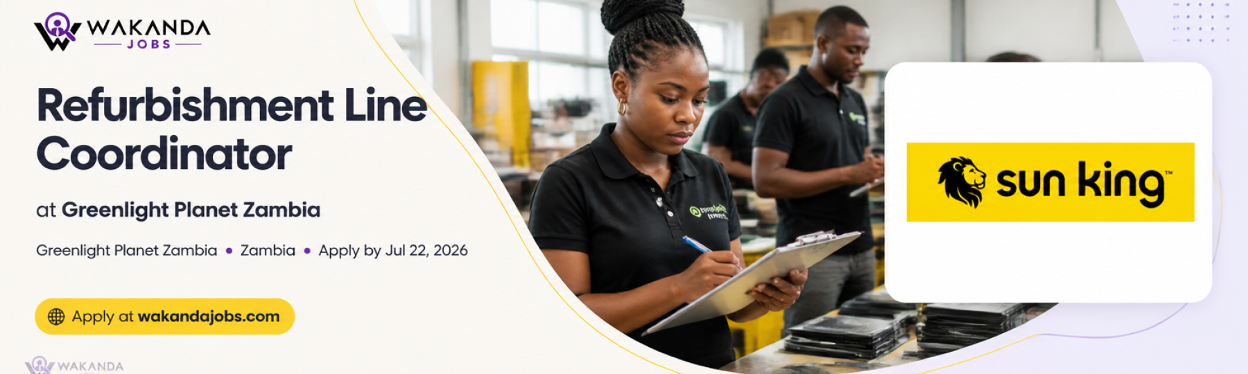 Refurbishment Line Coordinator