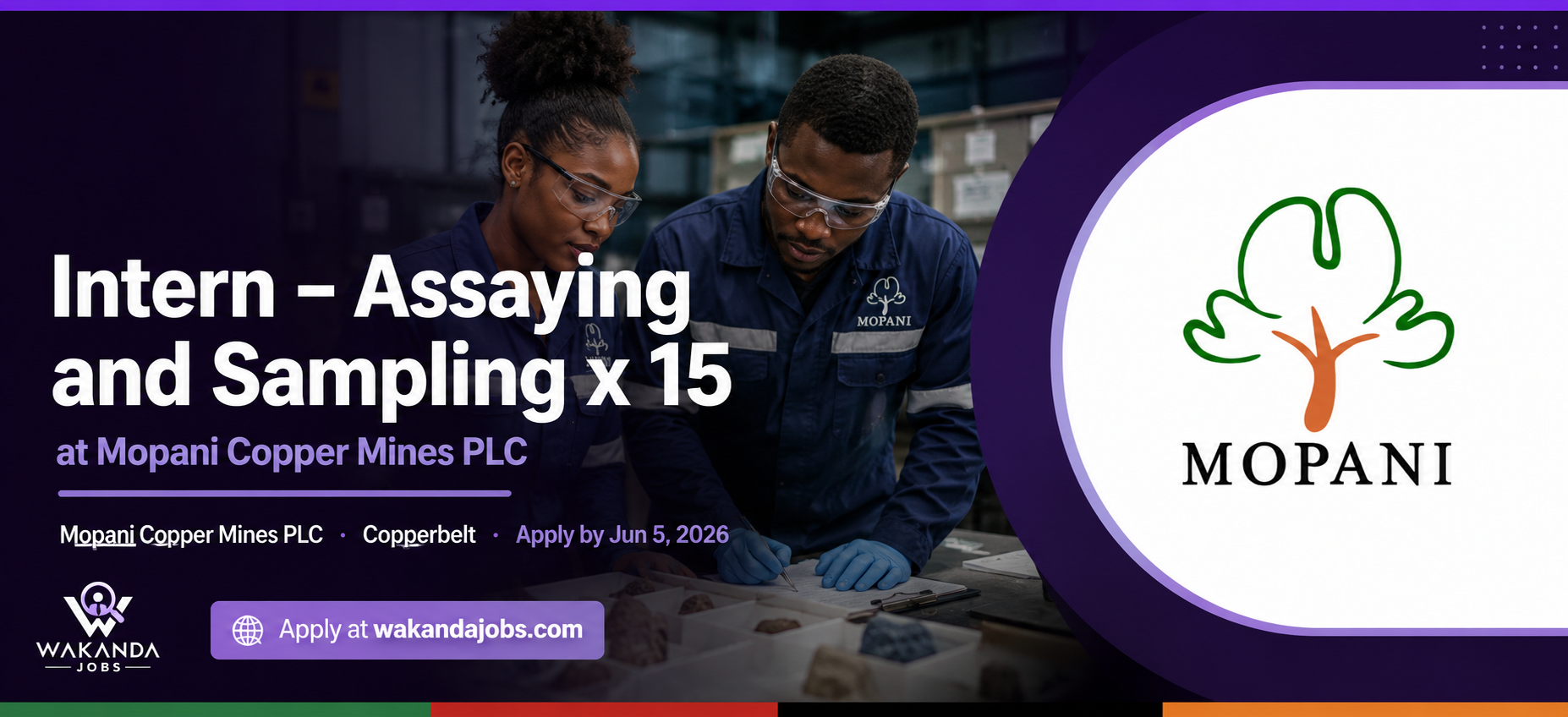 Intern – Assaying and Sampling x 15