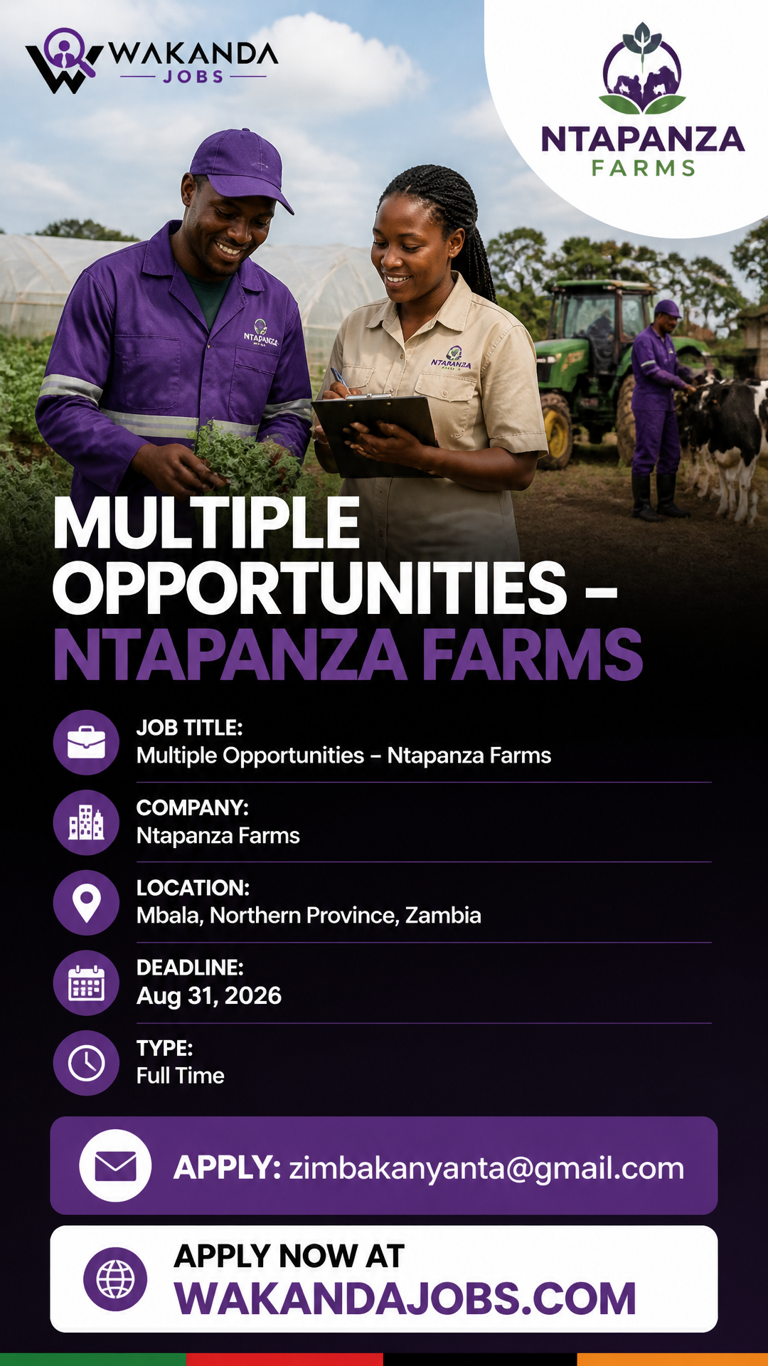 Multiple Opportunities – Ntapanza Farms