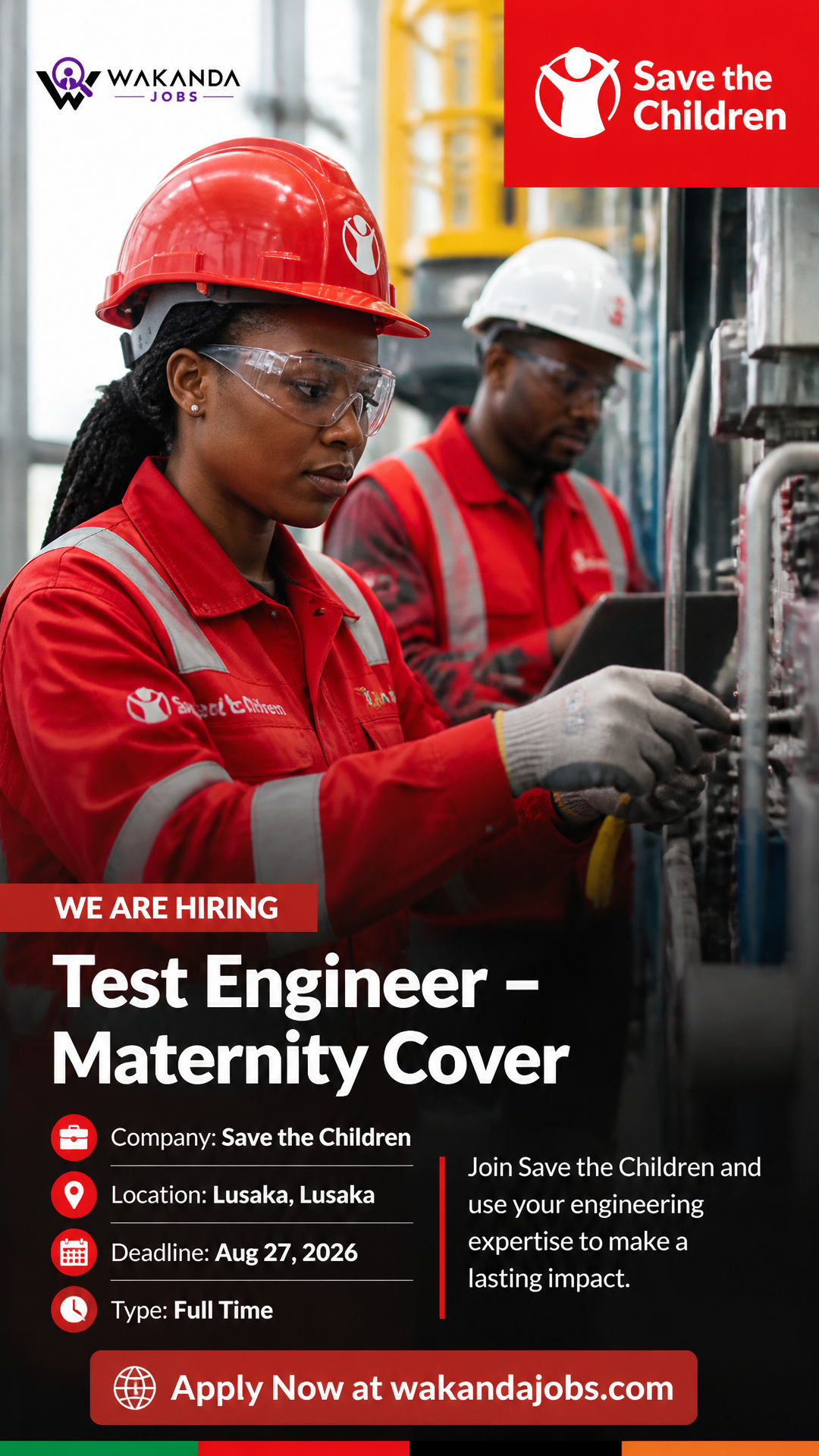 Test Engineer - Maternity Cover