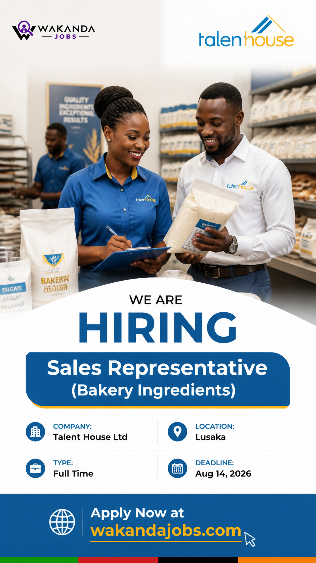 Sales Representative (Bakery Ingredients)