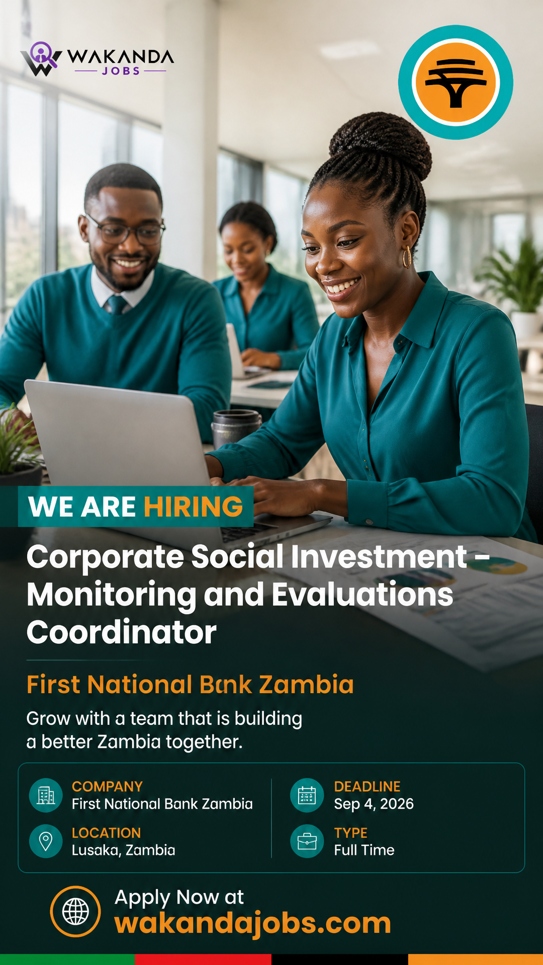 Corporate Social Investment – Monitoring and Evaluations Coordinator