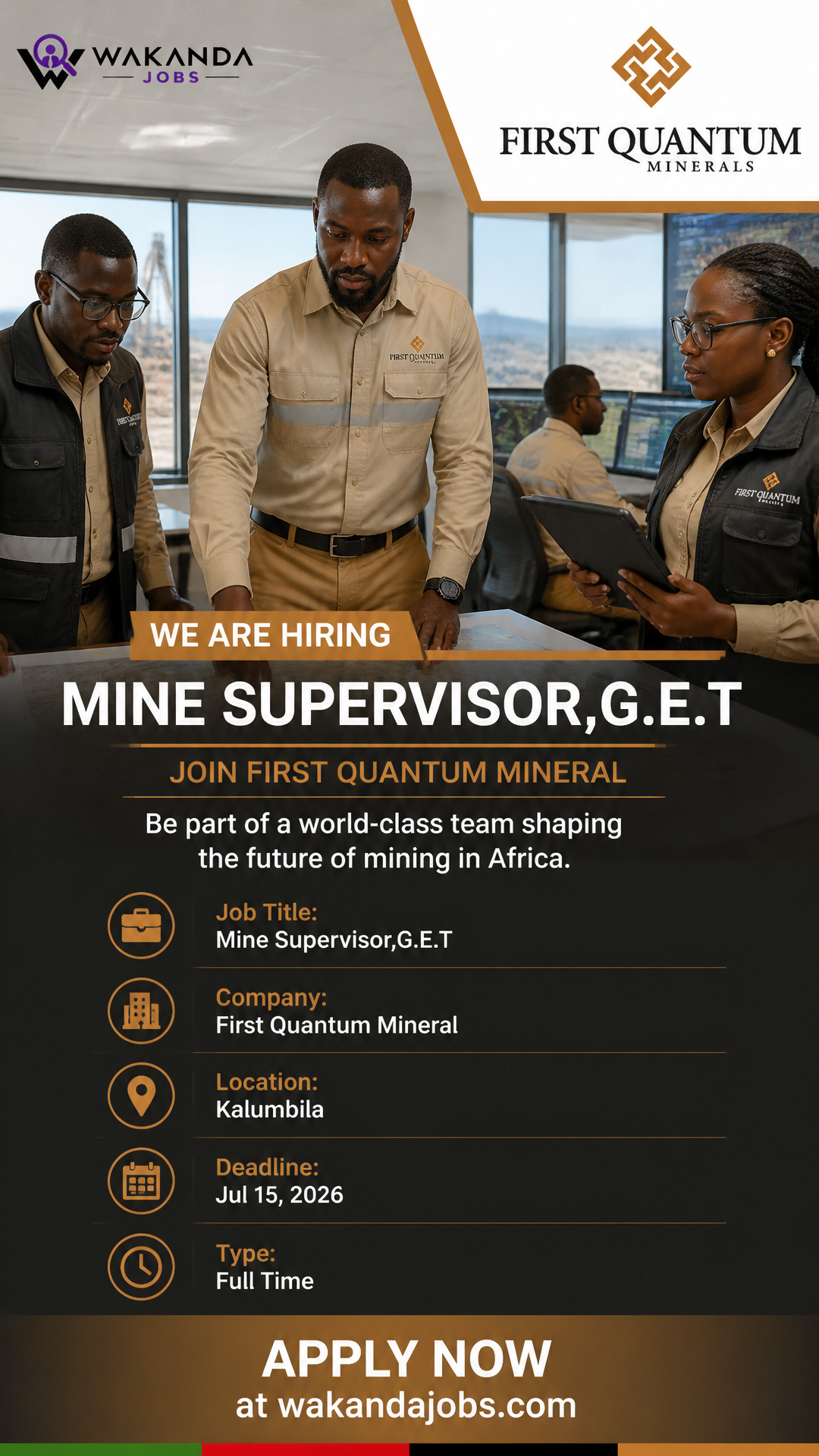 Mine Supervisor,G.E.T