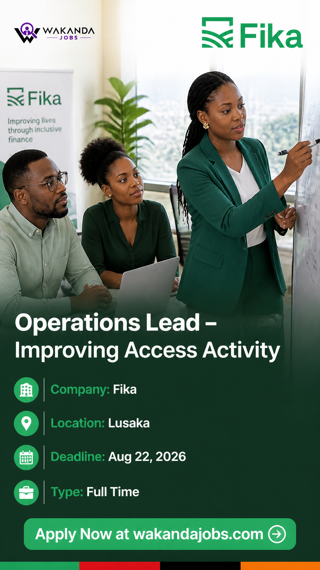 Operations Lead - Improving Access Activity