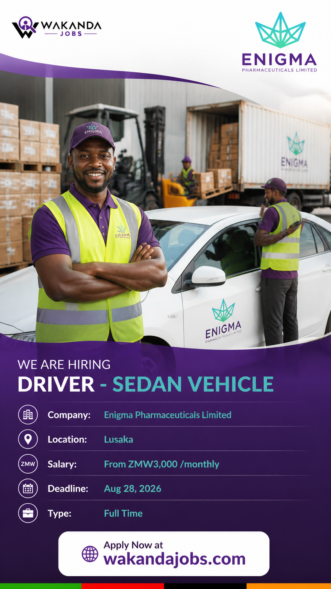 DRIVER - SEDAN VEHICLE