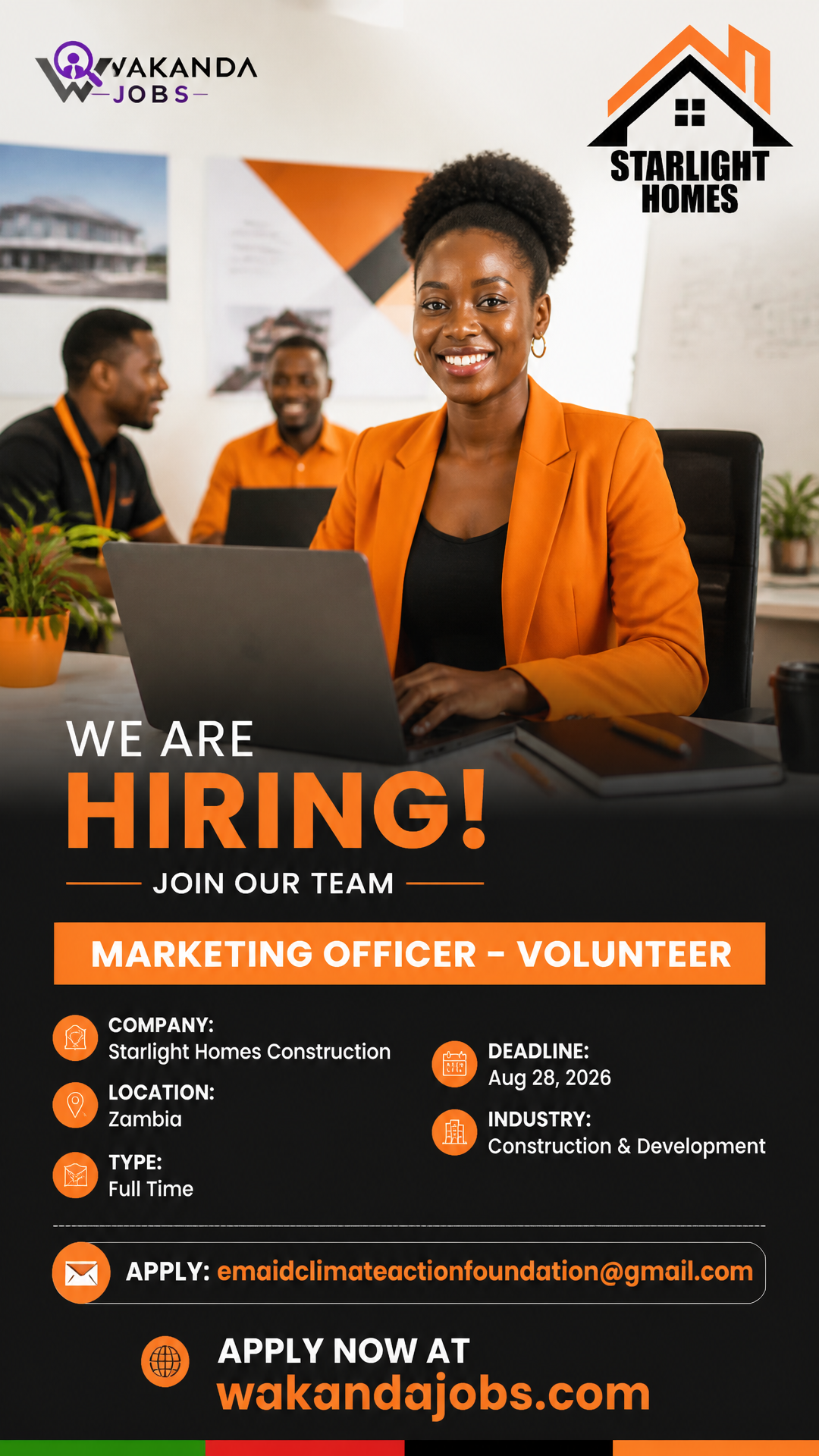 Marketing Officer – Volunteer