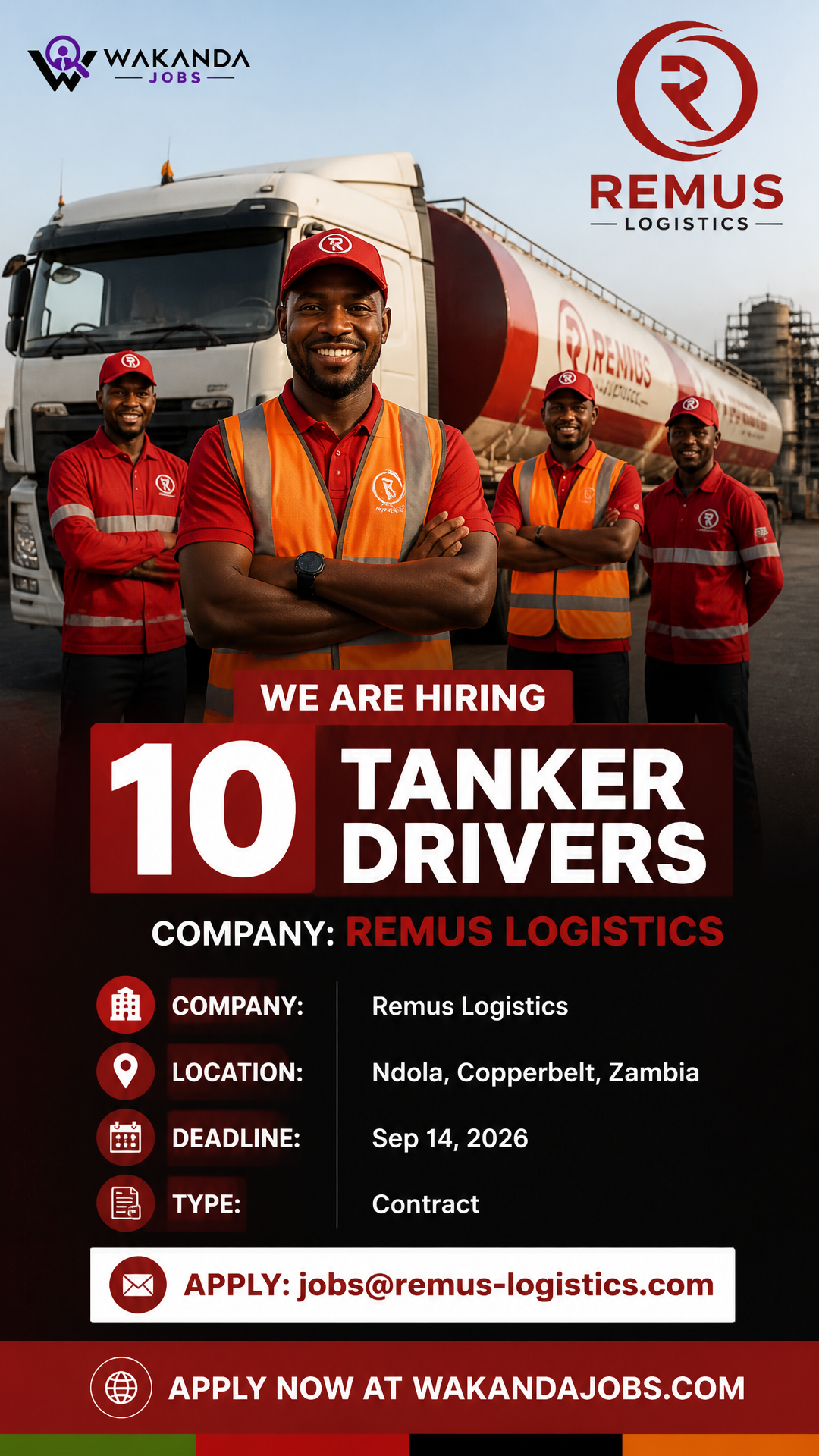 10 Tanker Drivers