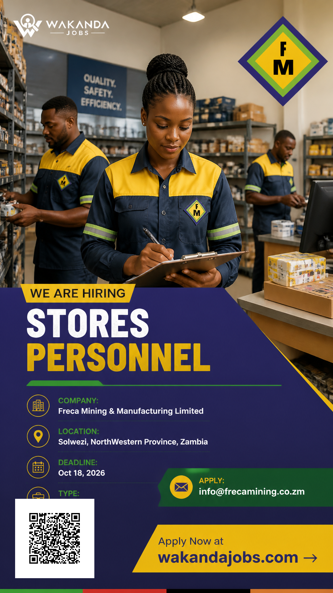 Stores Personnel