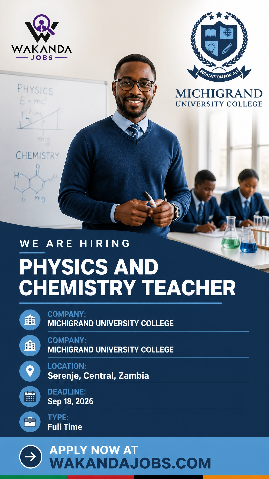 PHYSICS AND CHEMISTRY TEACHER