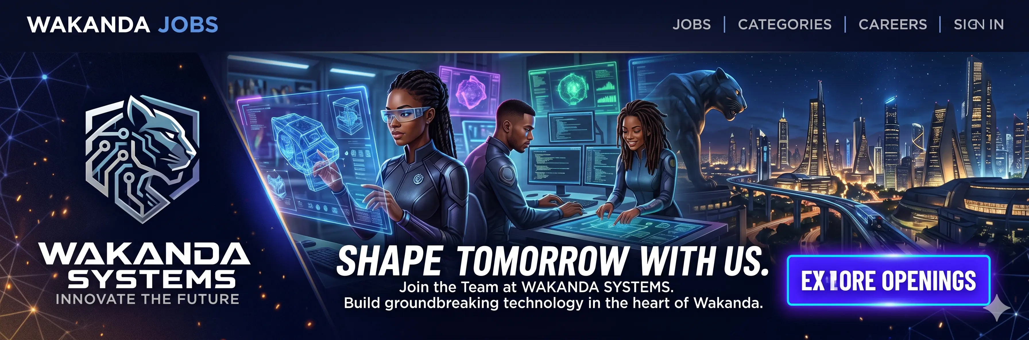Wakanda Systems Small
